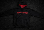DOLO satin pull over hoodie
